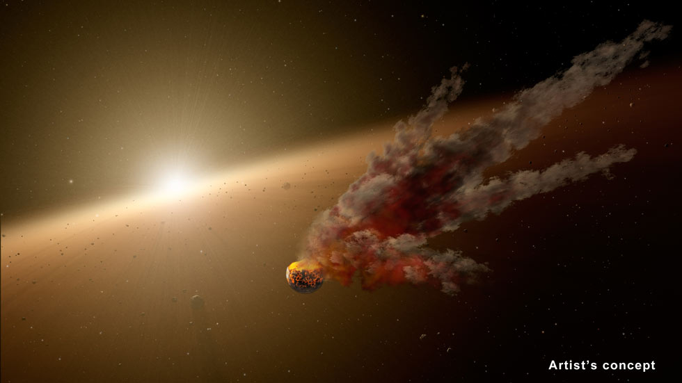 美宇航局发布巨型星体爆炸遗留残骸扩散图片