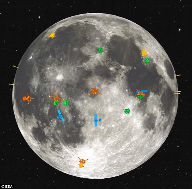 欧空局拟在月球暗面建造人类居住地