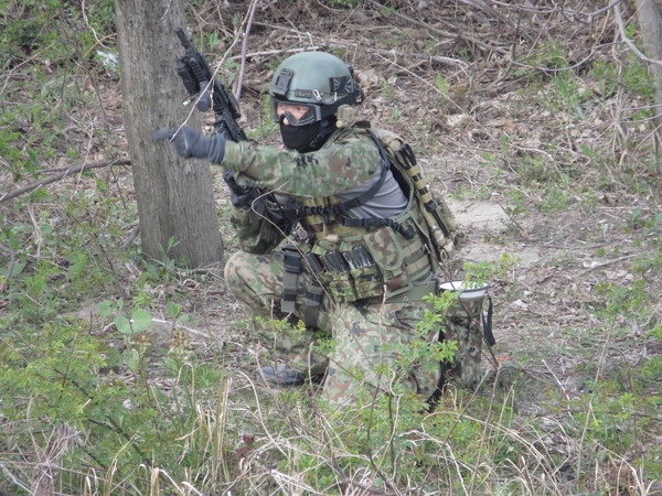 日本特种部队训练画面曝光