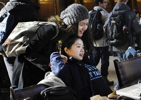 美国名校招生关注中国 普通家庭学生也有望上哈佛