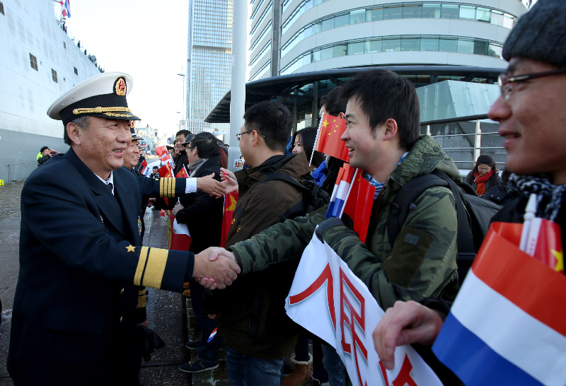 中国海军第十八批护航编队结束访问荷兰