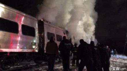 美国纽约州火车与轿车相撞 已造成6人死亡