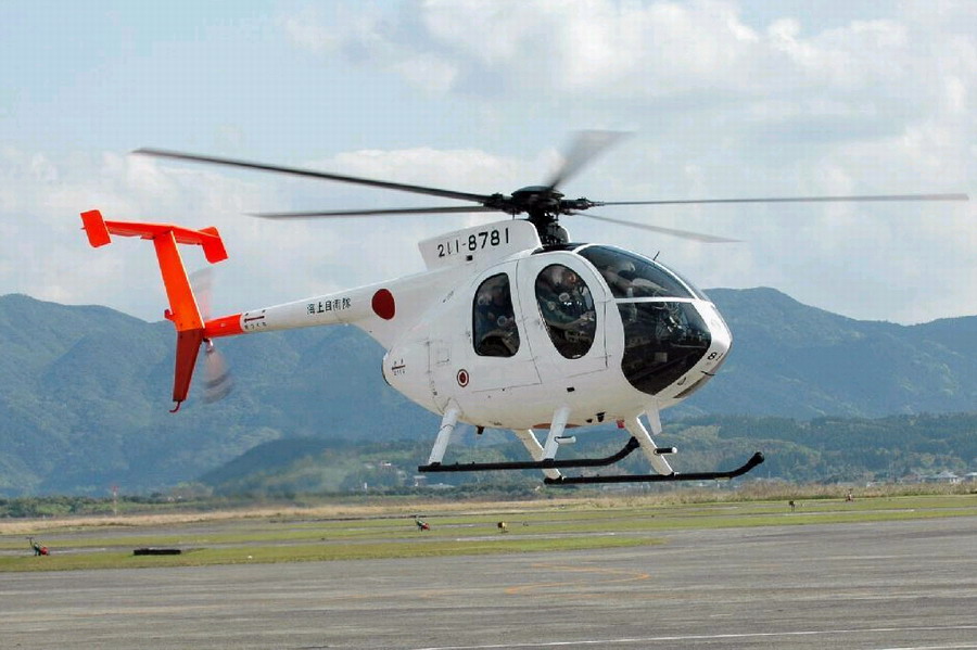 日本海上自卫队直升机坠落 机上3人心肺停止