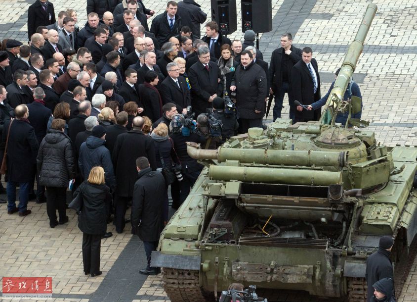 多国领导人纪念乌克兰政权更迭一周年