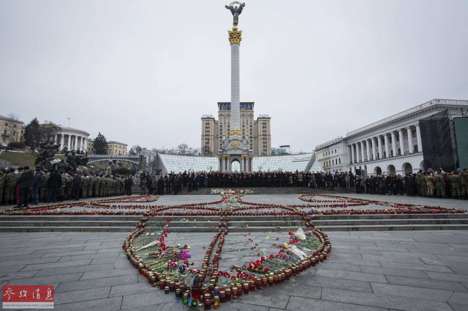 多国领导人纪念乌克兰政权更迭一周年