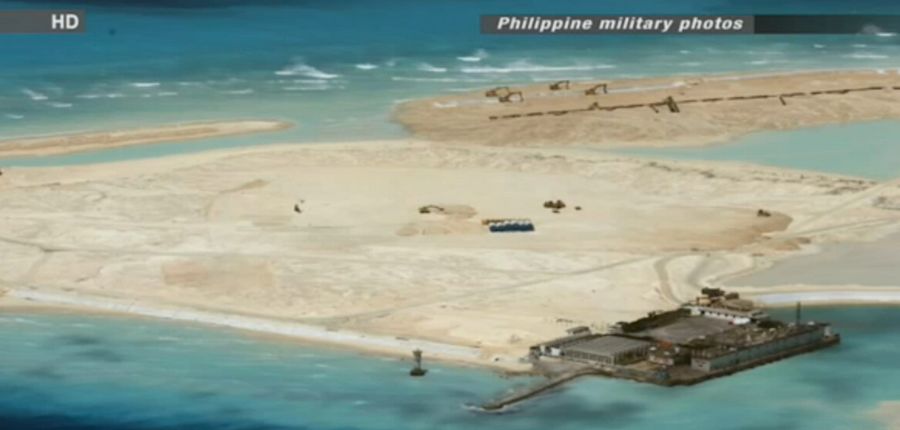 日媒播出中国南海填海扩建近距画面 称工程加速
