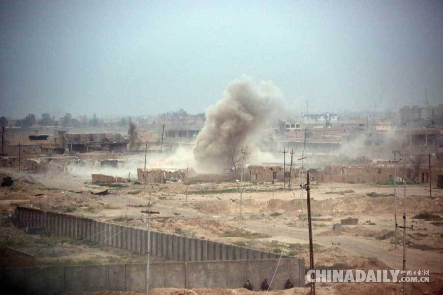 伊拉克军队继续进攻提克里特 与“IS”发生冲突