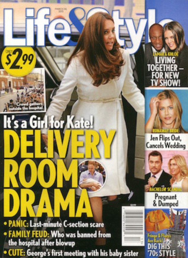 凯特王妃剖腹产女？英国王室戳破美国杂志谣言