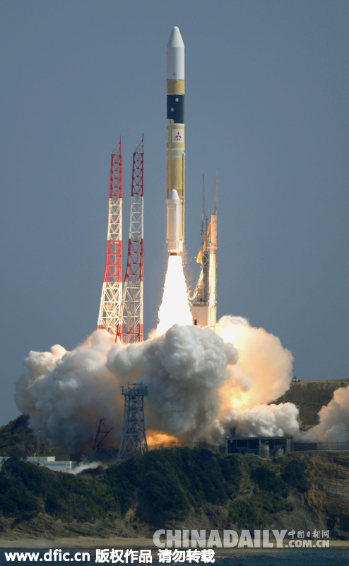 日本成功发射一枚光学卫星 用于侦察搜集情报