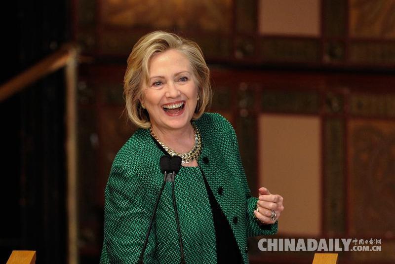 希拉里正式宣布参加2016年美国总统大选