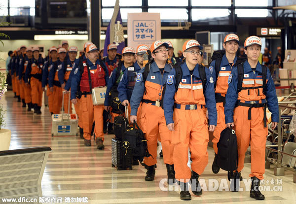 日本追派110名自卫队员赴尼泊尔参与救灾