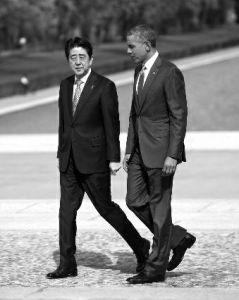 安倍将在美国会用英语演讲：希望美议员多包涵