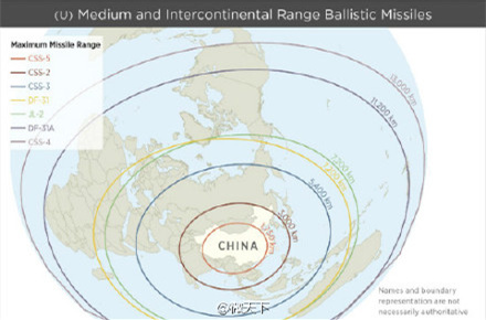美报告称中国导弹可覆盖美国 国防部：罔顾事实