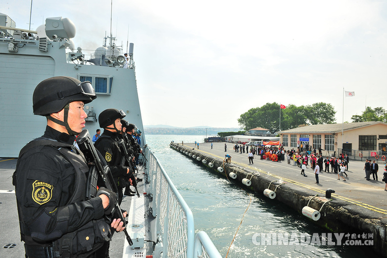 中国海军第十九批护航编队访问土耳其