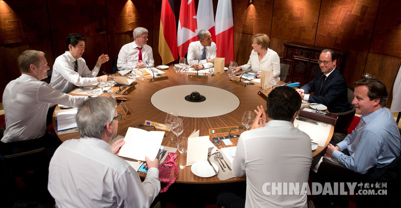 G7峰会在德国召开 遭示威者抗议
