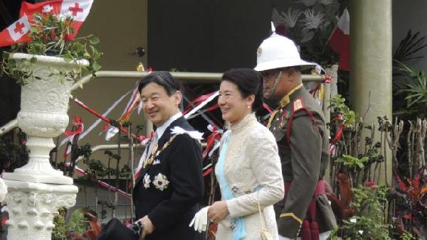 汤加举行图普六世国王加冕典礼 日本皇太子夫妇出席