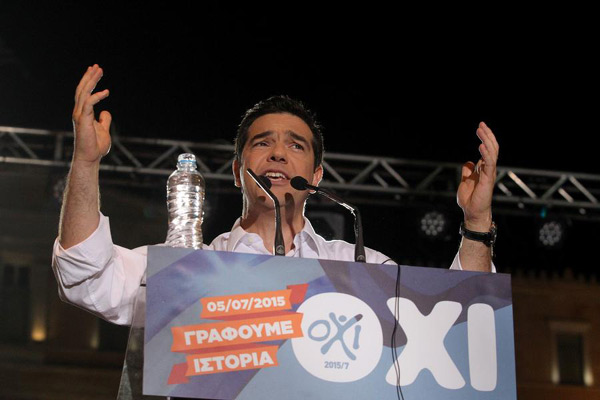 希腊公投在即民意分裂 总理呼吁说“不”