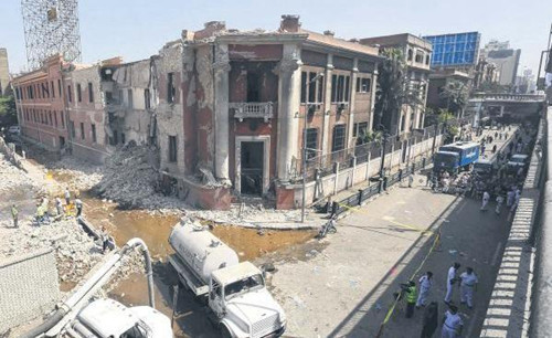 意大利驻开罗领馆外爆炸 致1死9伤