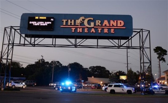 美国路易斯安那州发生影院枪击案 造成3死7伤
