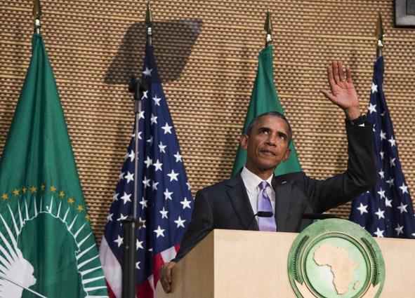 奥巴马讽非洲领导人眷恋权位 自称再选举可连任