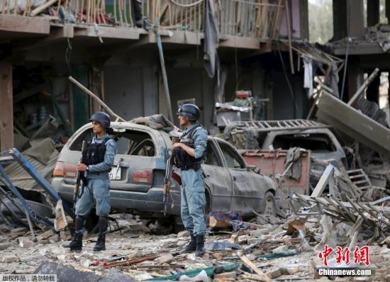 阿富汗喀布尔连环炸弹恐袭已造成50人死亡