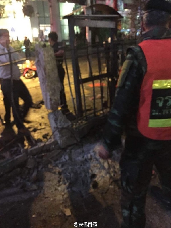 泰国首都曼谷商业中心发生爆炸 已造成15人死亡