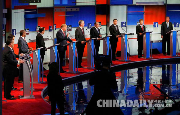 外媒批评美国总统参选人竞相抨击中国