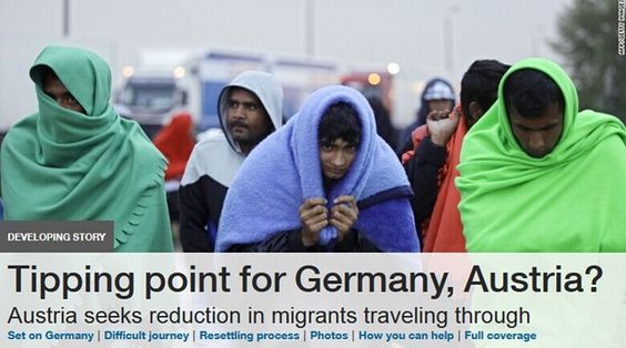 9月7日世界主流媒体头条：奥地利收紧难民接收政策
