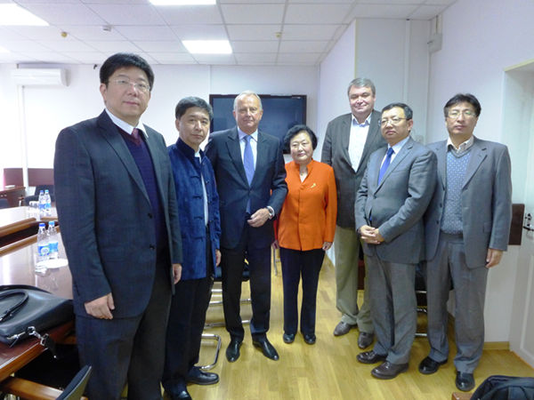 蓝迪国际智库访问俄罗斯世界经济与国际关系研究所