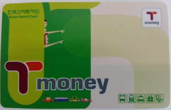 访问韩国时，正确使用T-money交通卡