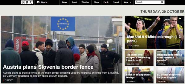 10月29日世界主流媒体头条：难民危机终结默克尔黄金时代？