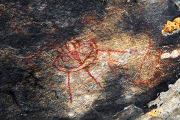 印度万年前洞穴壁画绘有UFO 疑为外星人遗作NASA拟调查