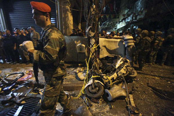 黎巴嫩首都连环爆炸致280多人死伤 25年来最血腥事件