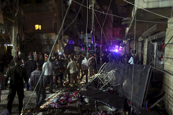 黎巴嫩首都连环爆炸致280多人死伤 25年来最血腥事件