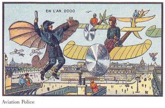 脑洞大开：1900年的法国人怎样想象百年后的今天？