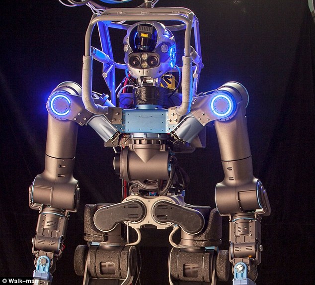 意大利人形机器人问世 将代替人类承担高危工作