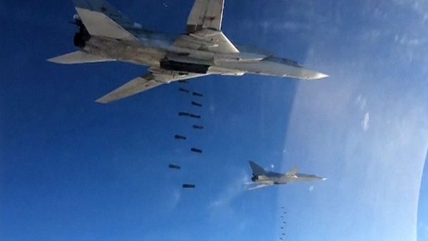 俄战机空袭1458处恐怖分子设施 消灭数名头目