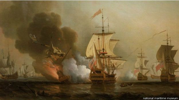 哥伦比亚称发现三百年前西班牙沉船 或满载金银珠宝