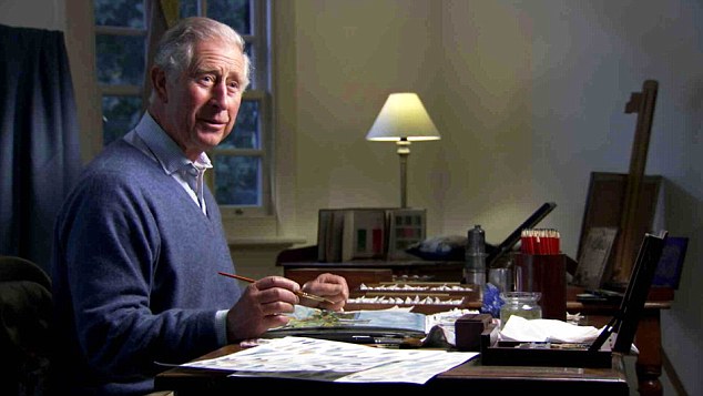 查尔斯王储成英国最成功艺术家 已售600万英镑作品