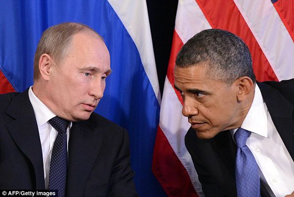 电话商讨叙利亚危机 奥巴马敦促普京停火