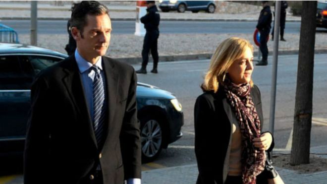 西班牙公主涉贪受审 或被判8年徒刑