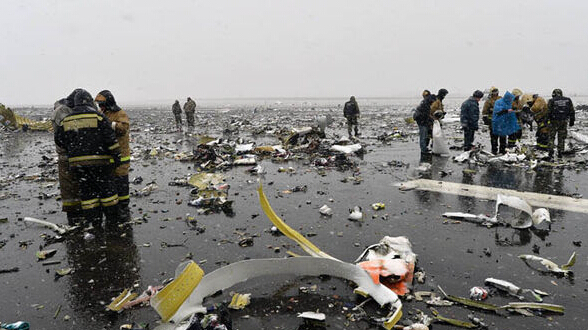 迪拜航空客机坠毁前录音曝光 飞行员“最后一飞”后欲迁往爱尔兰