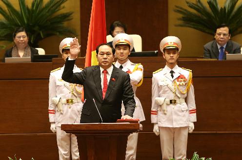 越南媒体：陈大光获多数票赞成当选越南国家主席