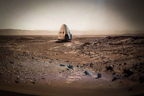 美国SpaceX公司出大招 “龙”飞船2018年登陆火星
