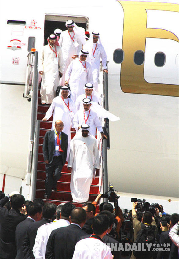 阿联酋航空迪拜-银川航线今日首航