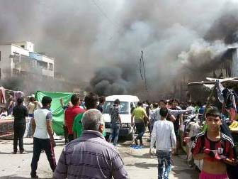 伊拉克首都巴格达疑似汽车炸弹袭击 63人死亡