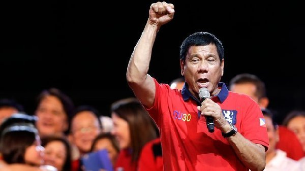 菲律宾新总统拟恢复绞刑、下达“格杀勿论”令