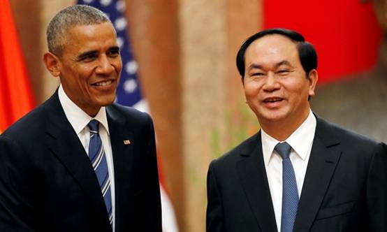 奥巴马:美国取消对越武器禁运不针对中国