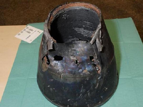 MH17事故调查小组公布照片 坠机地点发现山毛榉导弹残骸