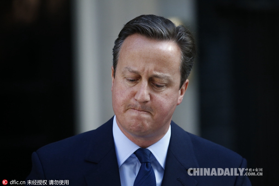 英国脱欧 首相卡梅伦宣布辞职